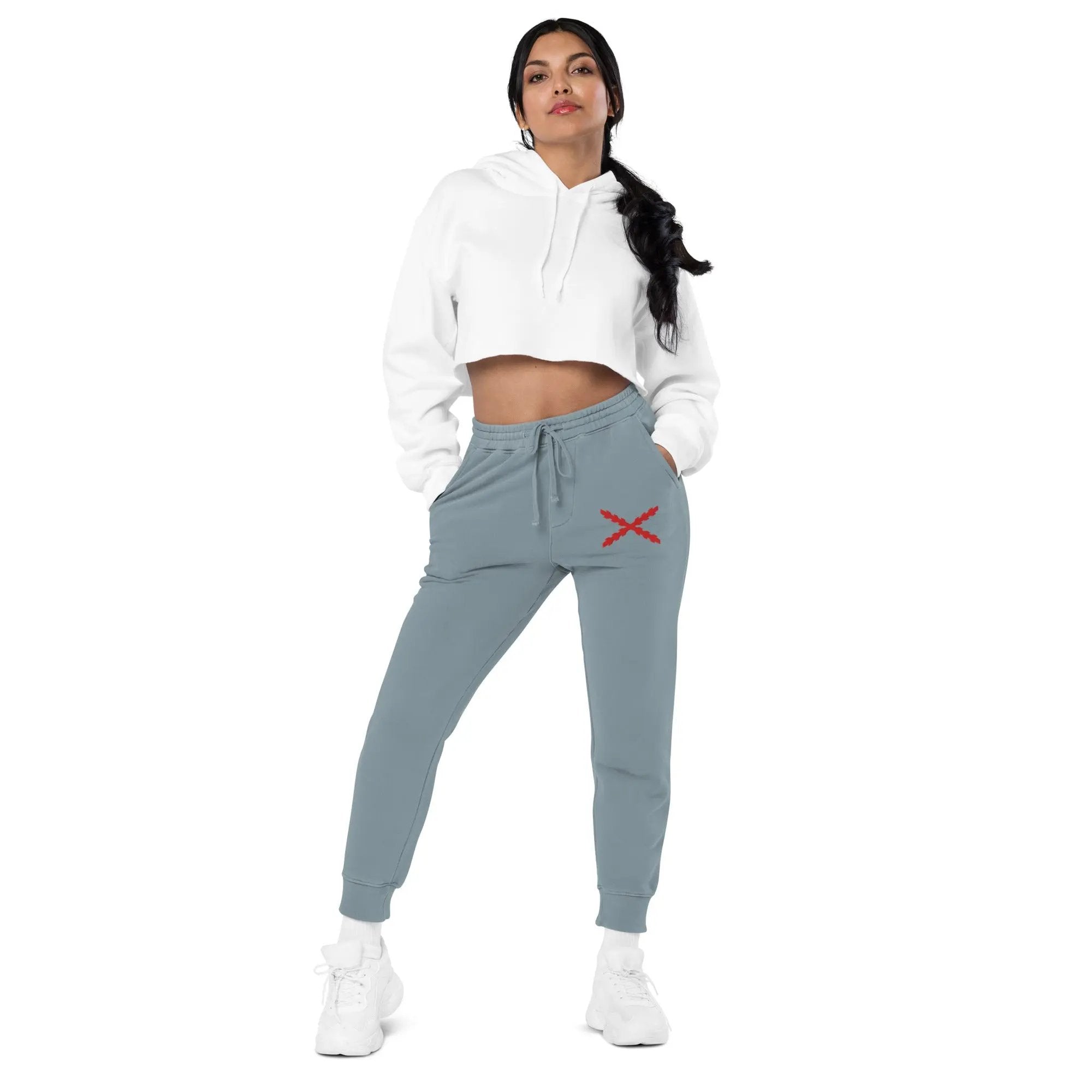 Comprar Pantalón de deporte teñido unisex Cruz de Borgoña La Flamenca de Borgoña Bandera España