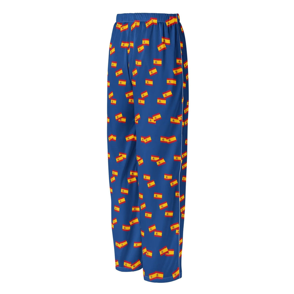 Comprar Pantalón de pijama Azul Bandera España movimiento La Flamenca de Borgoña Bandera España