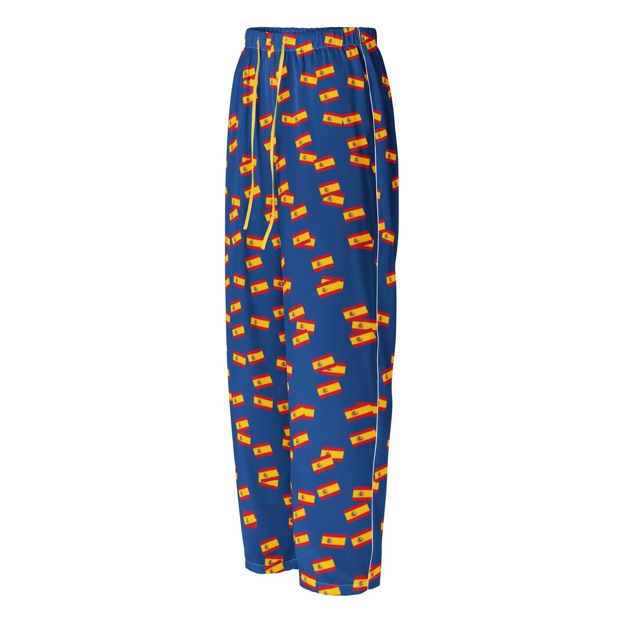Comprar Pantalón de pijama Azul Bandera España movimiento La Flamenca de Borgoña Bandera España