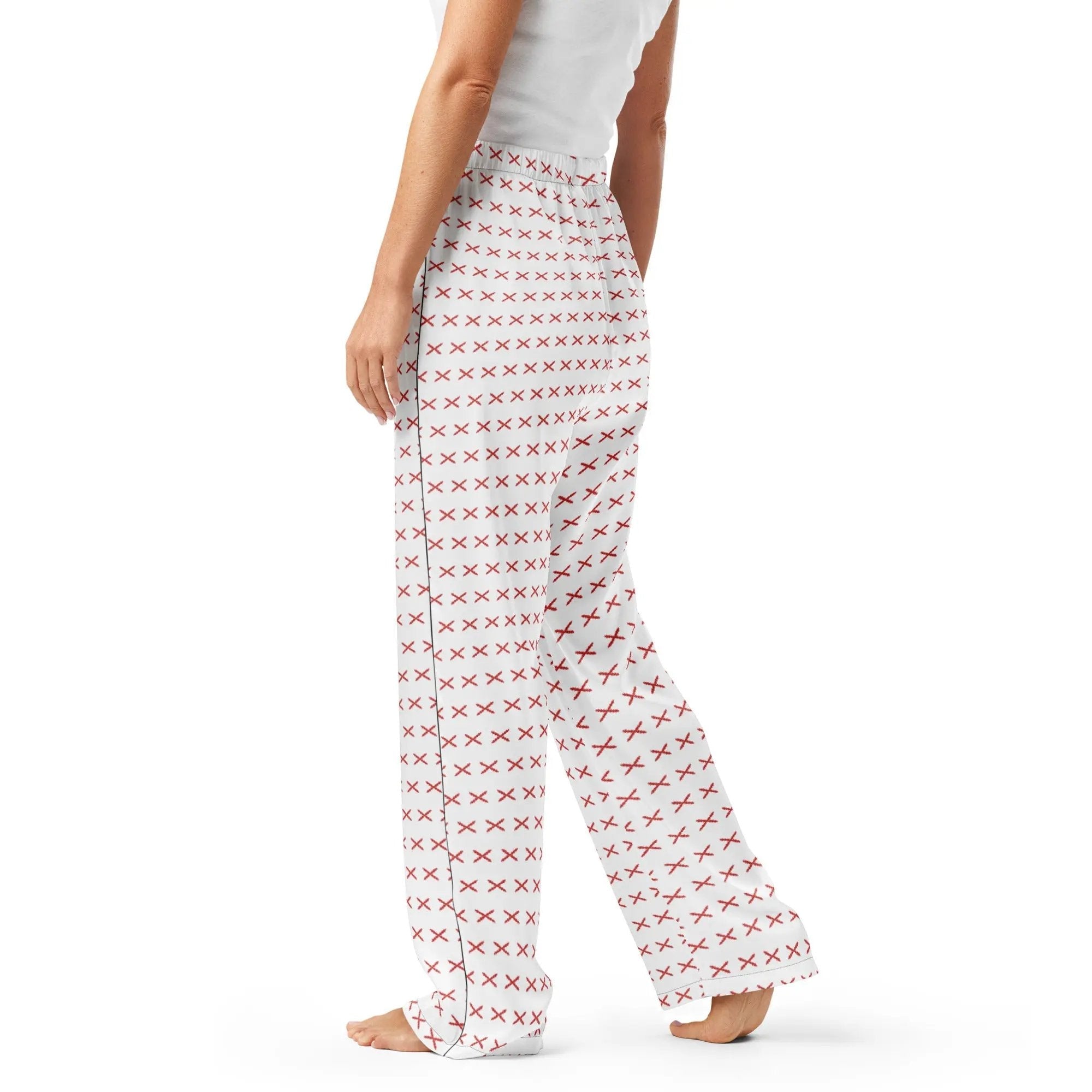 Comprar Pantalón de pijama  Cruz de Borgoña con ribete La Flamenca de Borgoña Bandera España