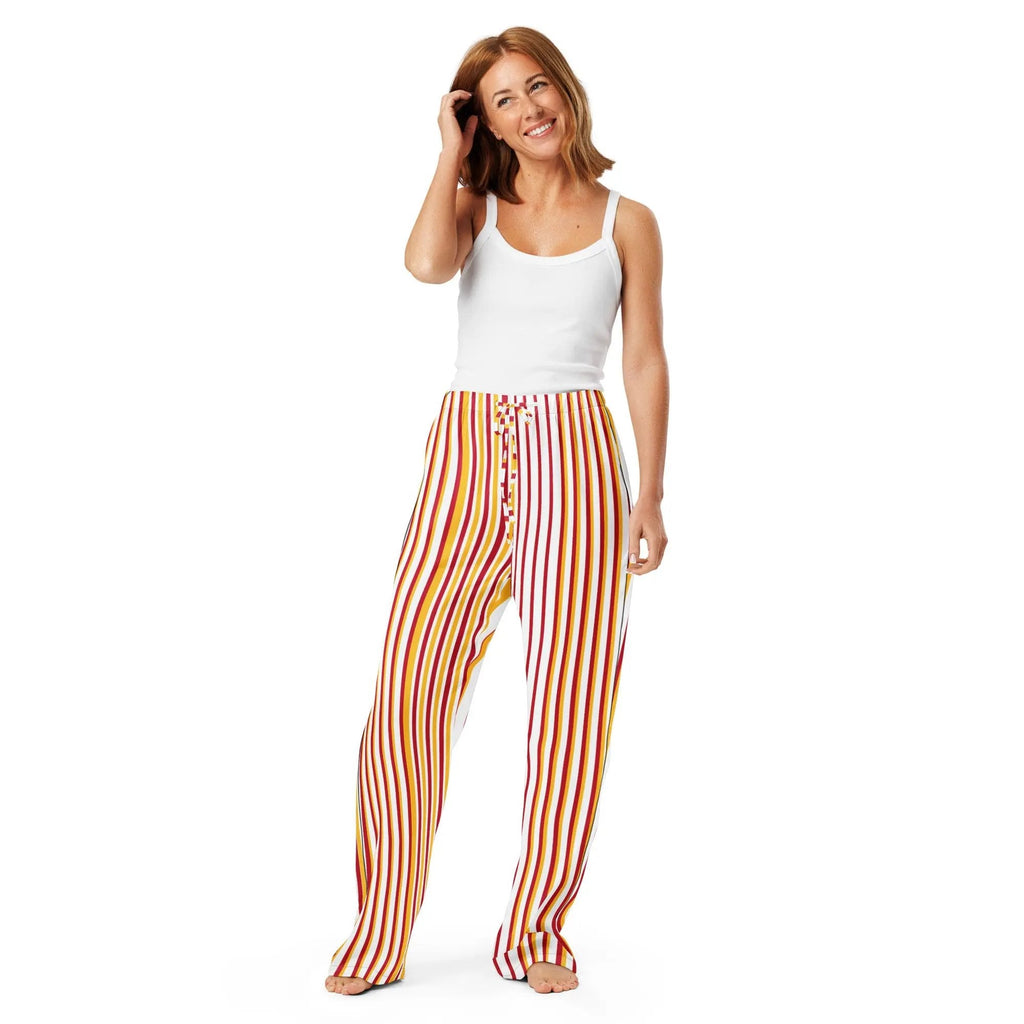 Comprar Pantalón de pijama Líneas La Flamenca de Borgoña Bandera España