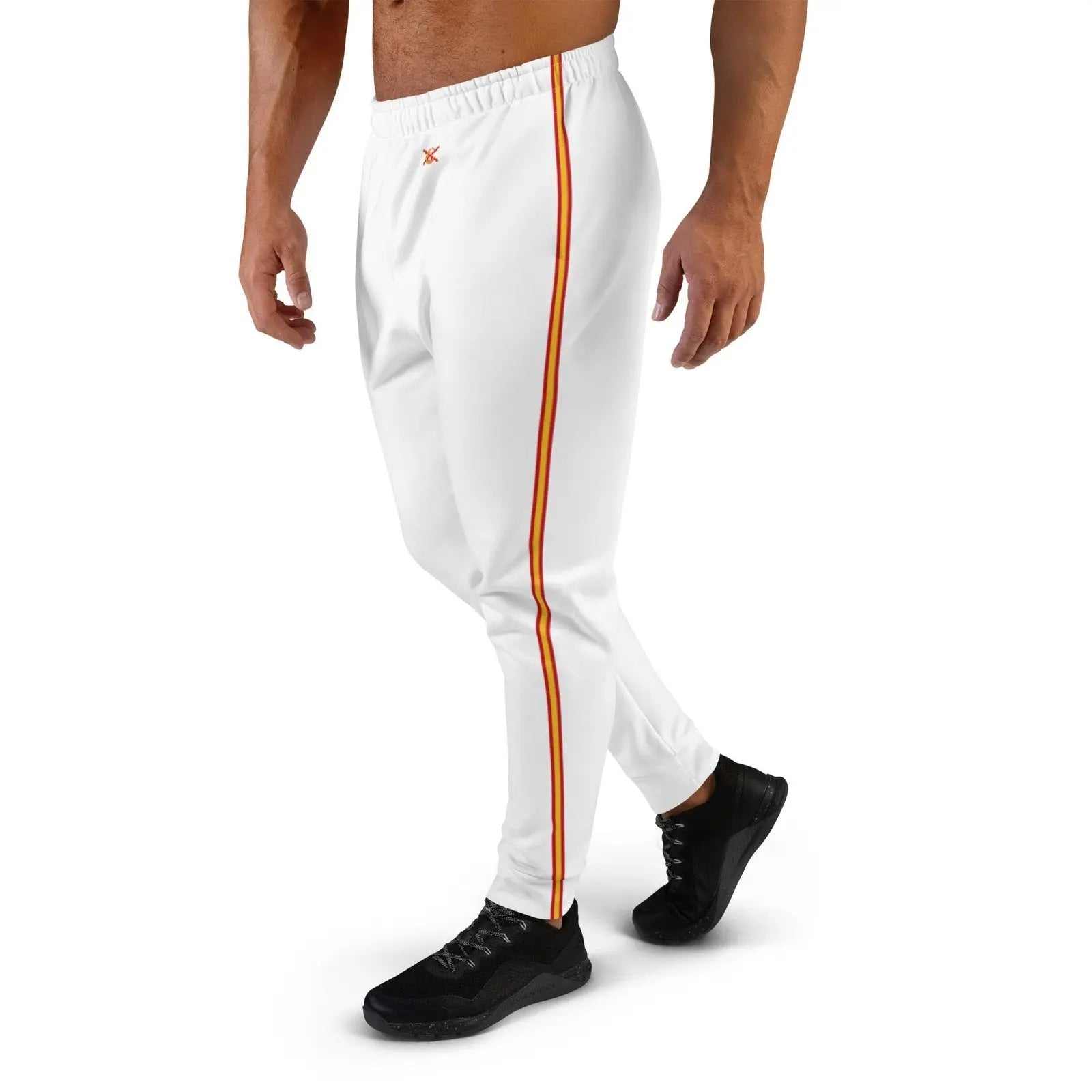 Comprar Pantalones de chándal Bandera España blanco Hombre Bandera España La Flamenca de Borgoña Patricia Muñoz VOX