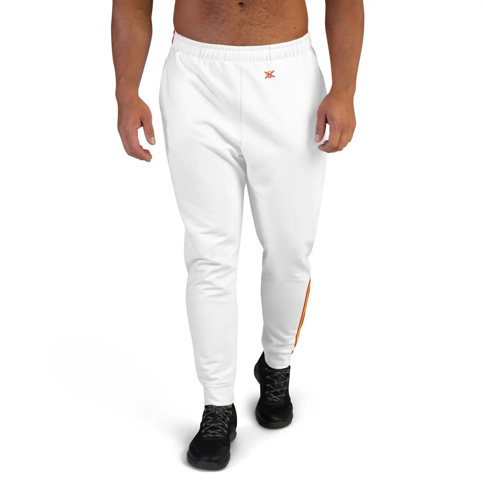 Comprar Pantalones de chándal Bandera España blanco Hombre Bandera España La Flamenca de Borgoña Patricia Muñoz VOX