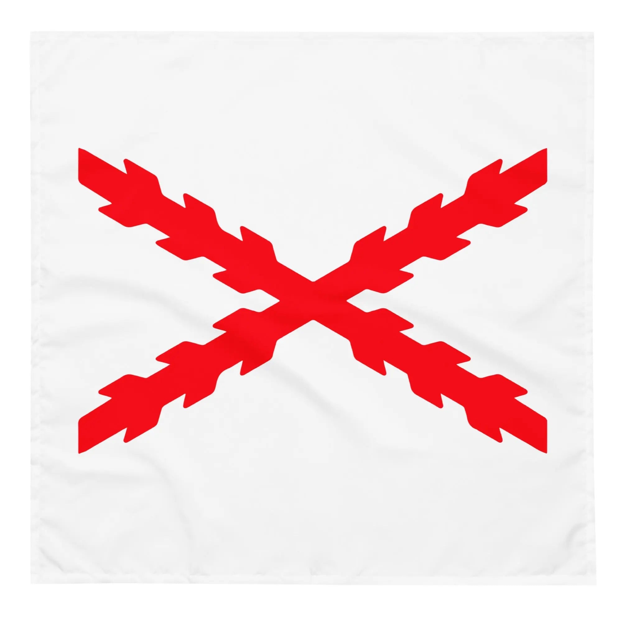 Comprar Pañuelo Cruz de Borgoña Bandera España La Flamenca de Borgoña Patricia Muñoz VOX