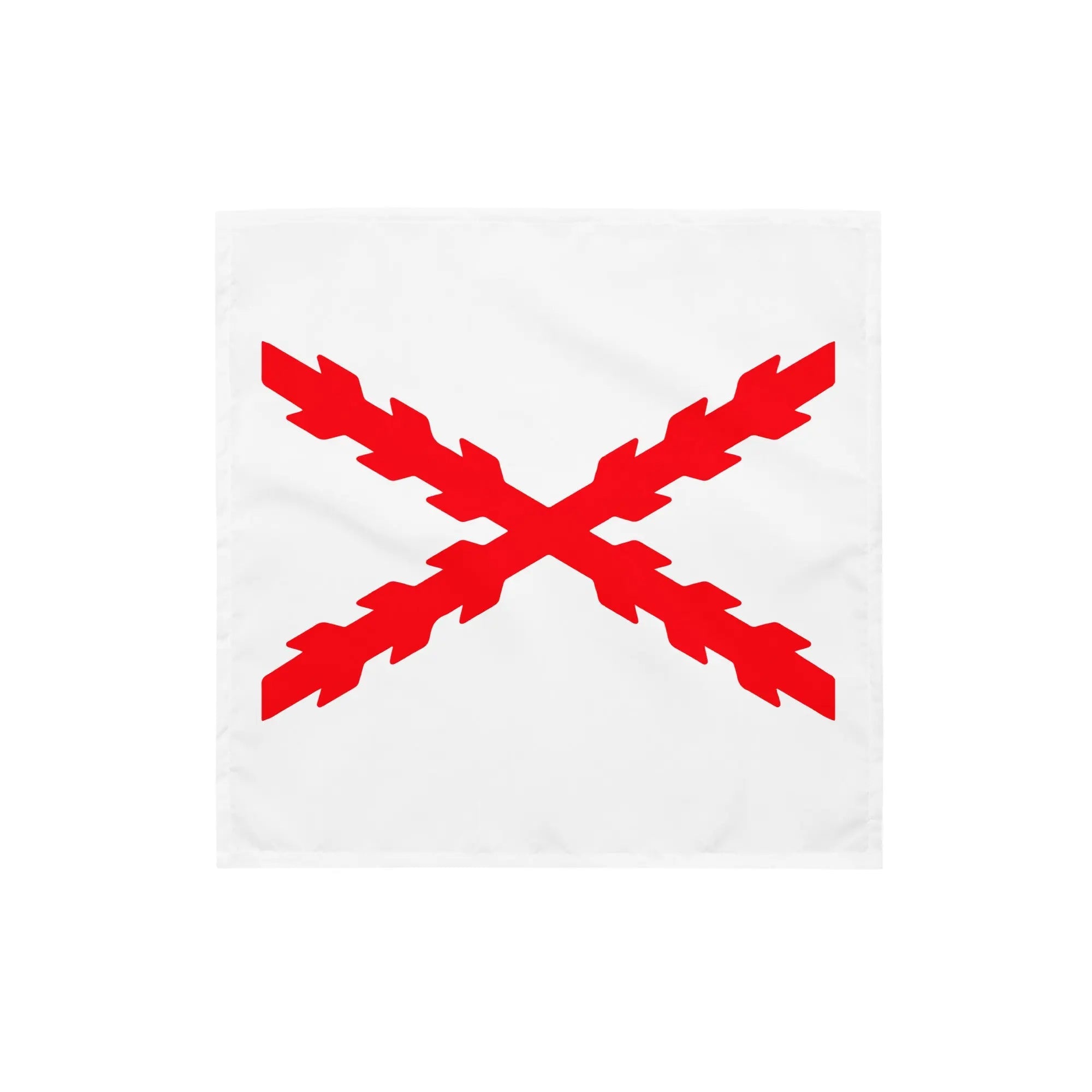 Comprar Pañuelo Cruz de Borgoña Bandera España La Flamenca de Borgoña Patricia Muñoz VOX