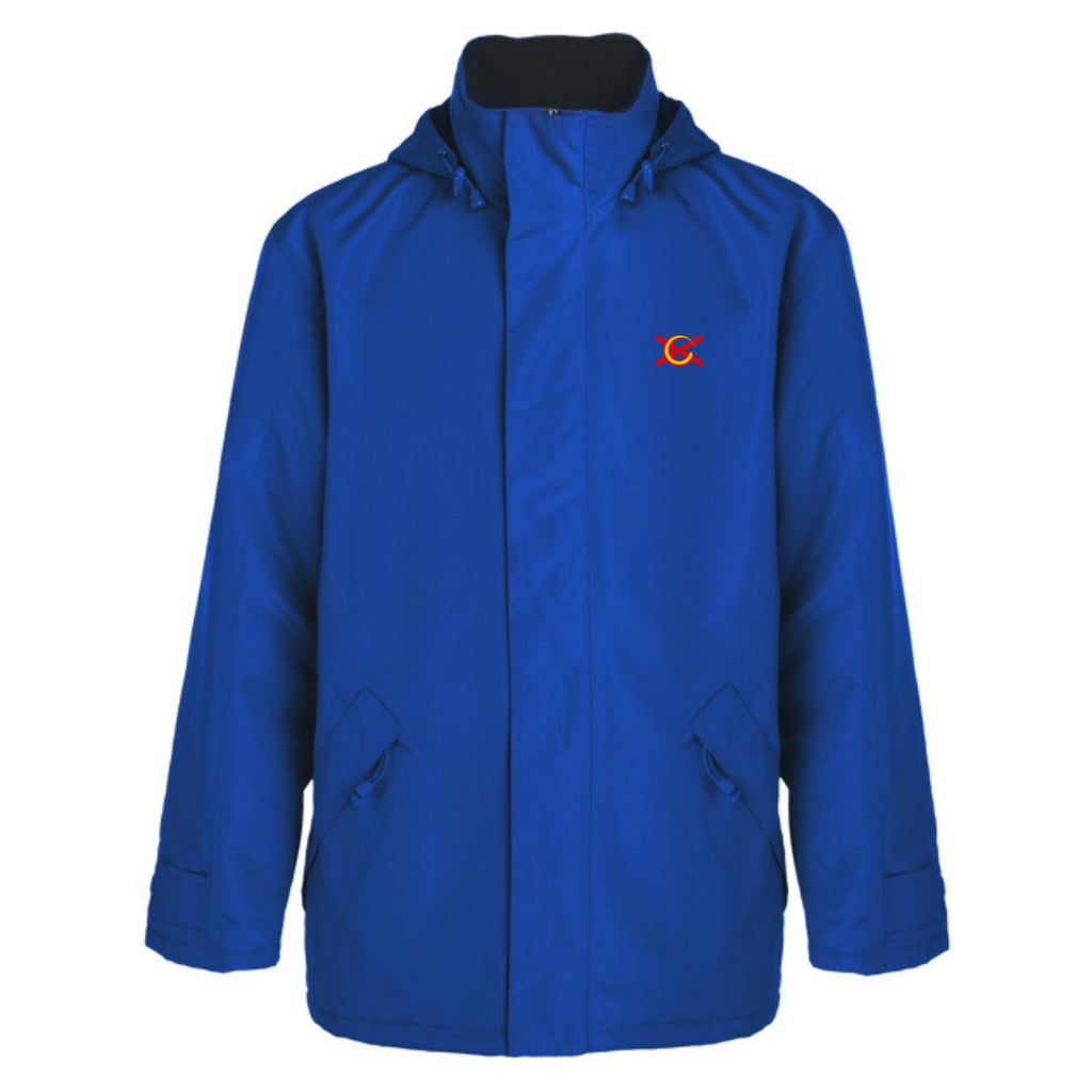Comprar Parka Bandera España azul Royal Hombre Bandera España La Flamenca de Borgoña Patricia Muñoz VOX