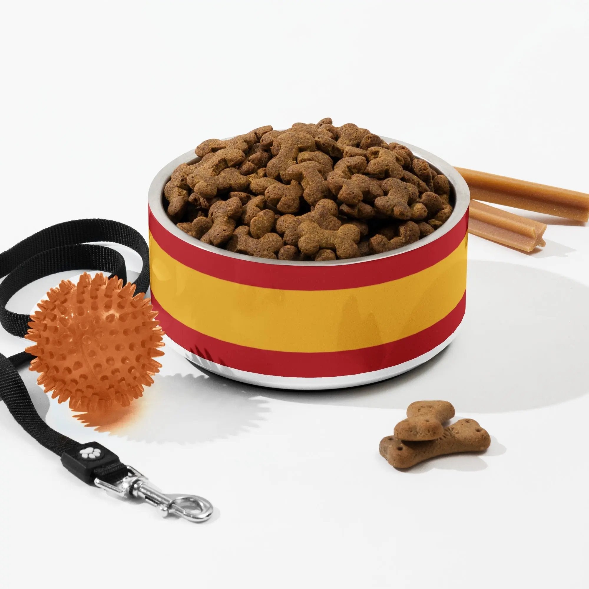 Comprar Plato para mascota Bandera de España La Flamenca de Borgoña Bandera España