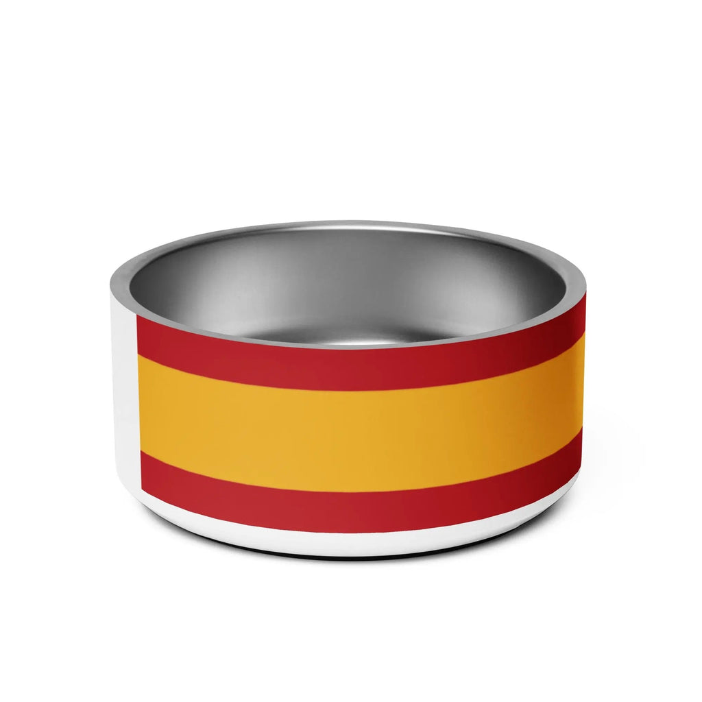 Comprar Plato para mascota Bandera de España La Flamenca de Borgoña Bandera España