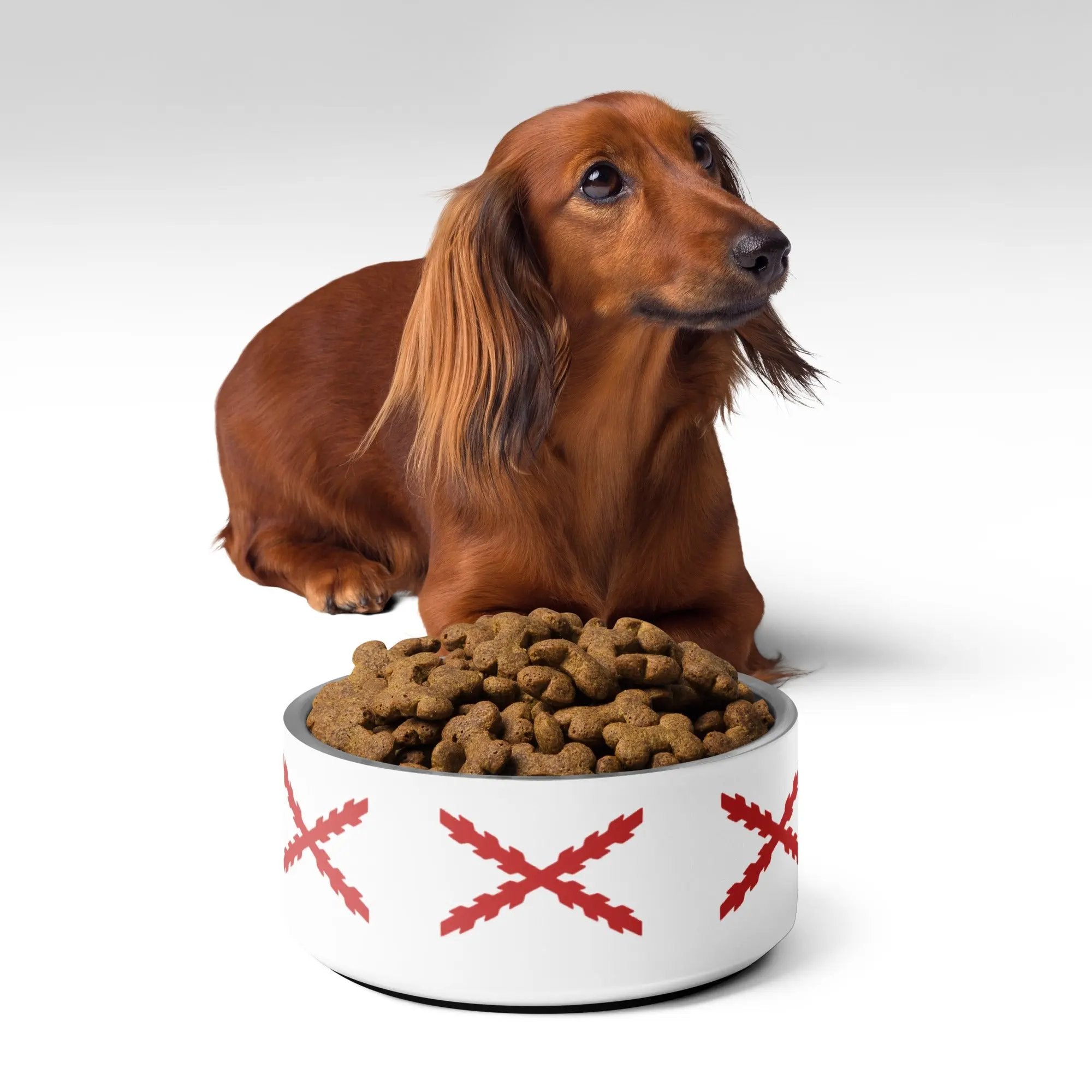 Comprar Plato para mascota Cruz de Borgoña La Flamenca de Borgoña Bandera España