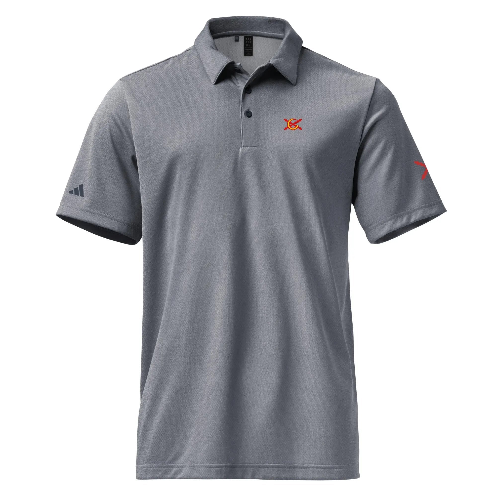 Comprar Polo adidas Space-Dyed "Ser español es un Honor" La Flamenca de Borgoña Bandera España