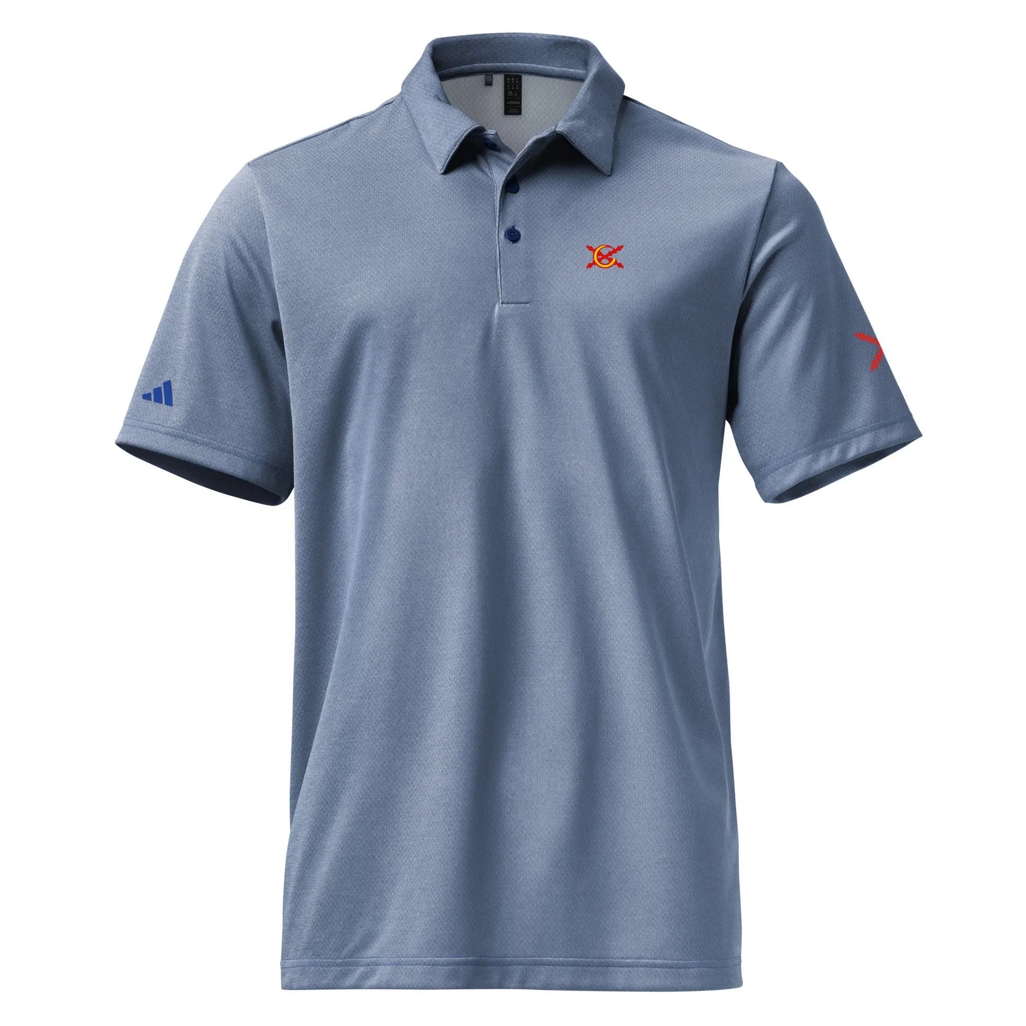 Comprar Polo adidas Space-Dyed "Ser español es un Honor" La Flamenca de Borgoña Bandera España