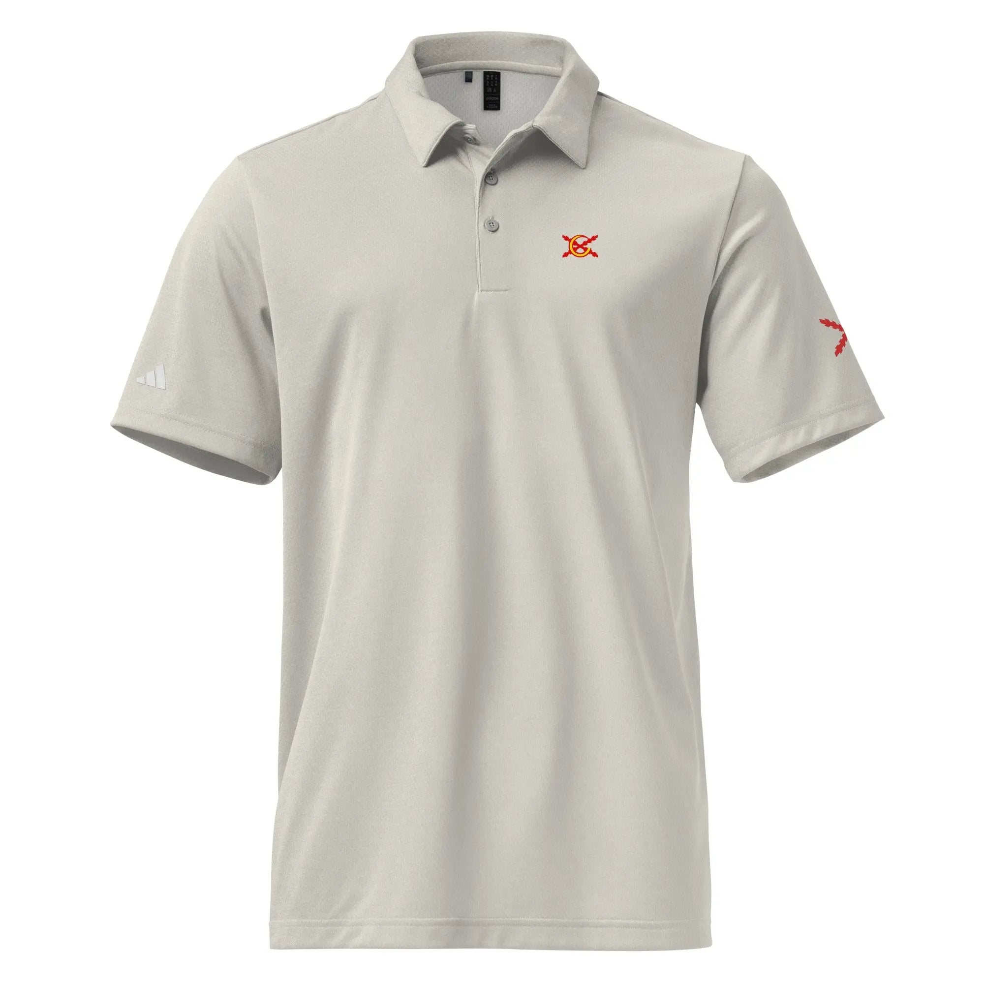 Comprar Polo adidas Space-Dyed "Ser español es un Honor" La Flamenca de Borgoña Bandera España