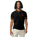 Comprar Polo ajustado para hombre Falange Española La Flamenca de Borgoña, Bandera de España, Cruz de Borgoña, Patricia Muñoz, VOX