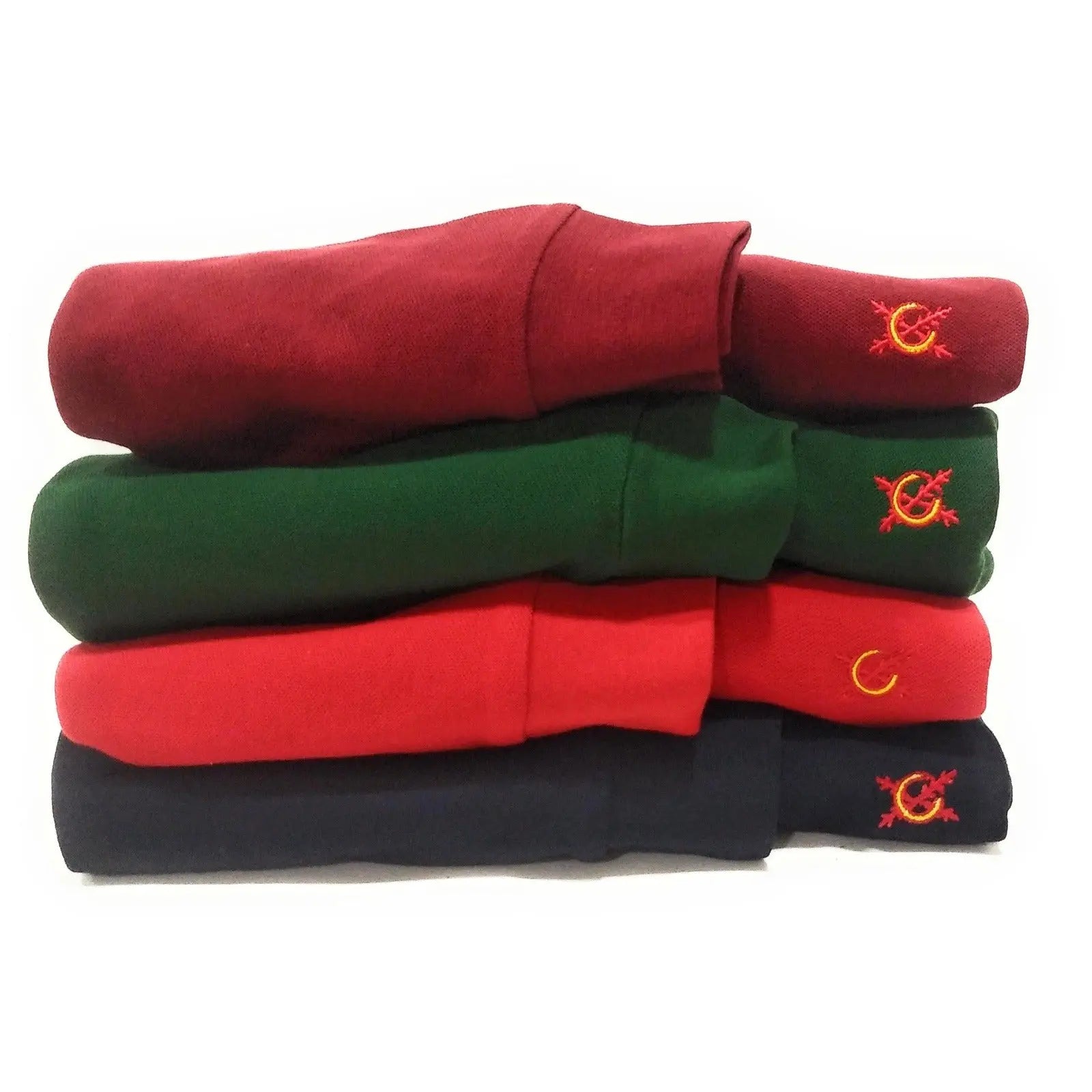 Comprar Polo Bandera España negro manga larga hombre Bandera España La Flamenca de Borgoña Patricia Muñoz VOX