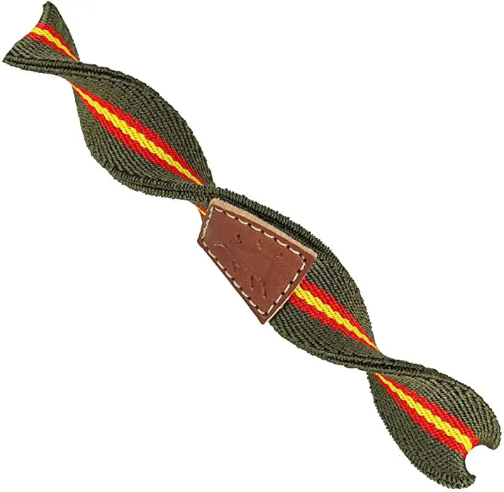 Comprar Pulsera elástica verde bandera España y Toro Bandera España La Flamenca de Borgoña Patricia Muñoz VOX