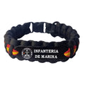 Pulsera paracord Infantería de Marina Bandera España