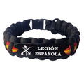 Pulsera paracord Legión Española Bandera España