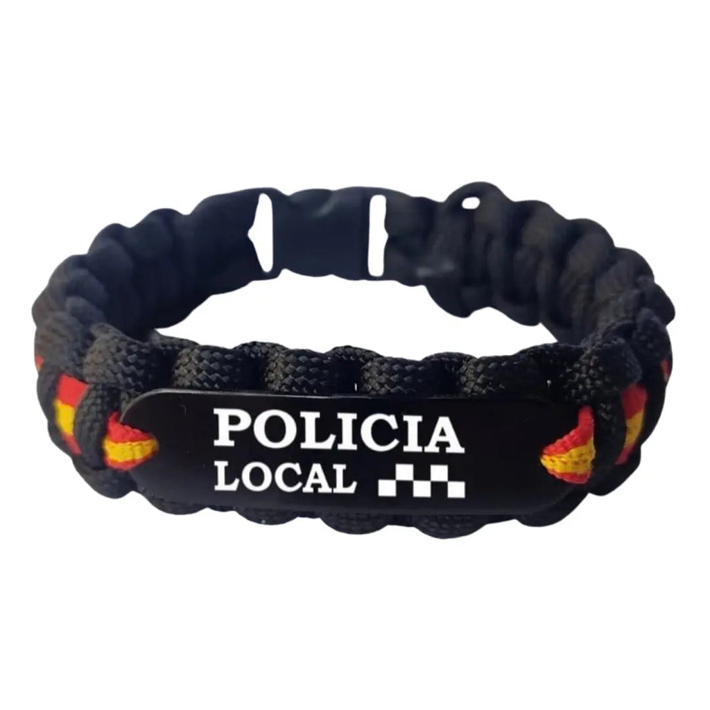Pulsera paracord Policía Local Bandera España