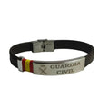 Pulsera piel Guardia Civil con bandera España