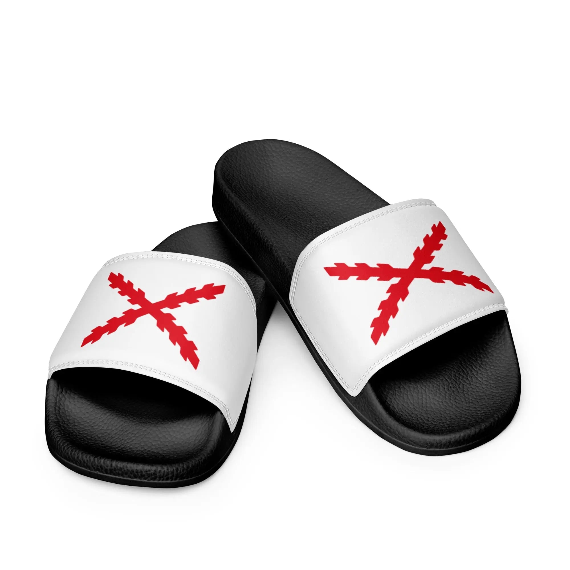 Comprar Sandalias Cruz de Borgoña para hombre Bandera España La Flamenca de Borgoña Patricia Muñoz VOX