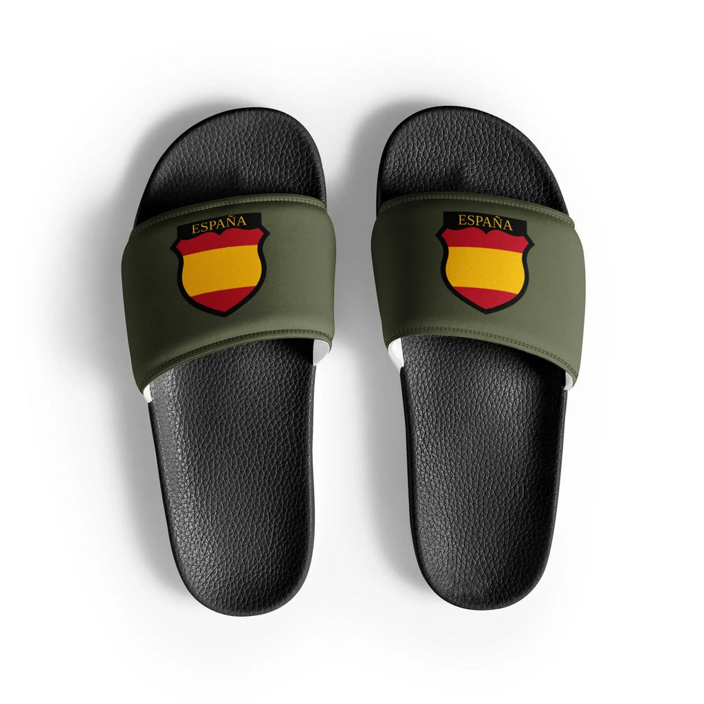 Comprar Sandalias chancla División Azul Bandera España La Flamenca de Borgoña Patricia Muñoz VOX