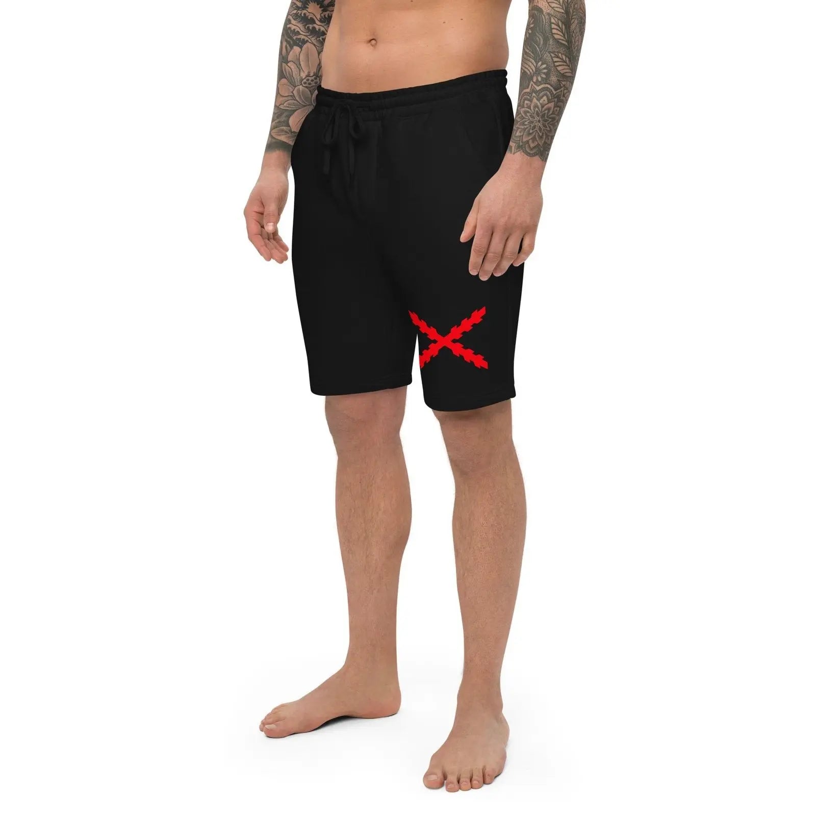 Comprar Shorts Cruz de Borgoña vellón hombre Bandera España La Flamenca de Borgoña Patricia Muñoz VOX