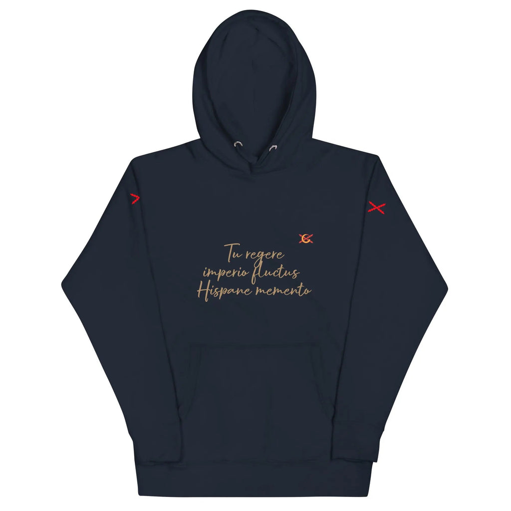Comprar Sudadera Aspa de Borgoña capucha unisex Bandera España La Flamenca de Borgoña Patricia Muñoz VOX