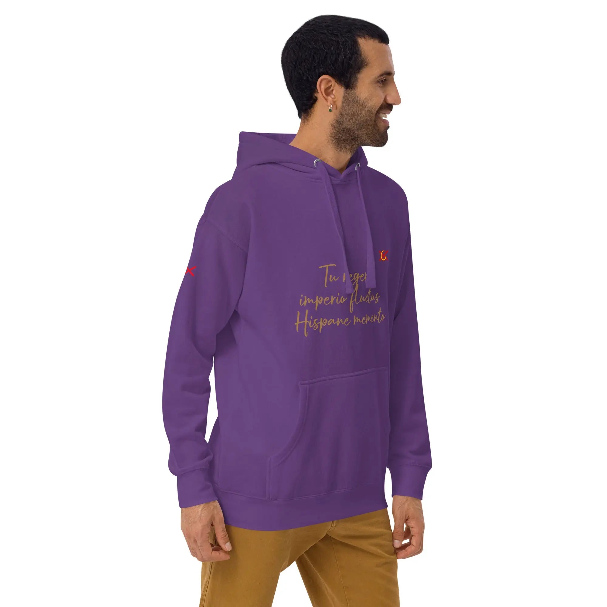 Comprar Sudadera Aspa de Borgoña capucha unisex Bandera España La Flamenca de Borgoña Patricia Muñoz VOX