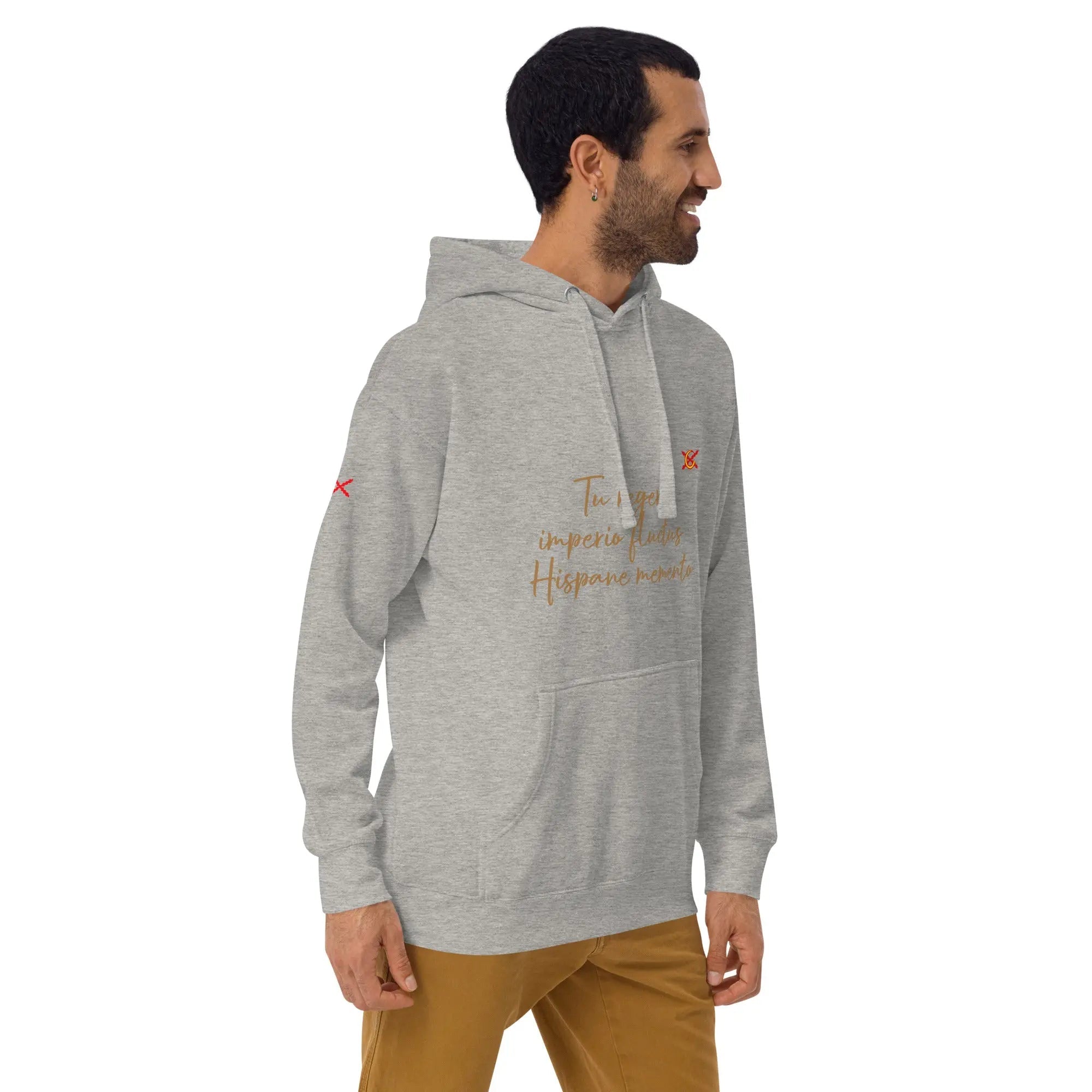 Comprar Sudadera Aspa de Borgoña capucha unisex Bandera España La Flamenca de Borgoña Patricia Muñoz VOX