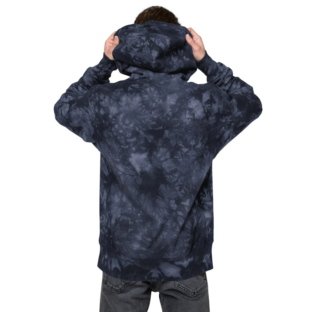 Comprar Sudadera Champion tie-dye unisex Cruz de Borgoña La Flamenca de Borgoña Bandera España