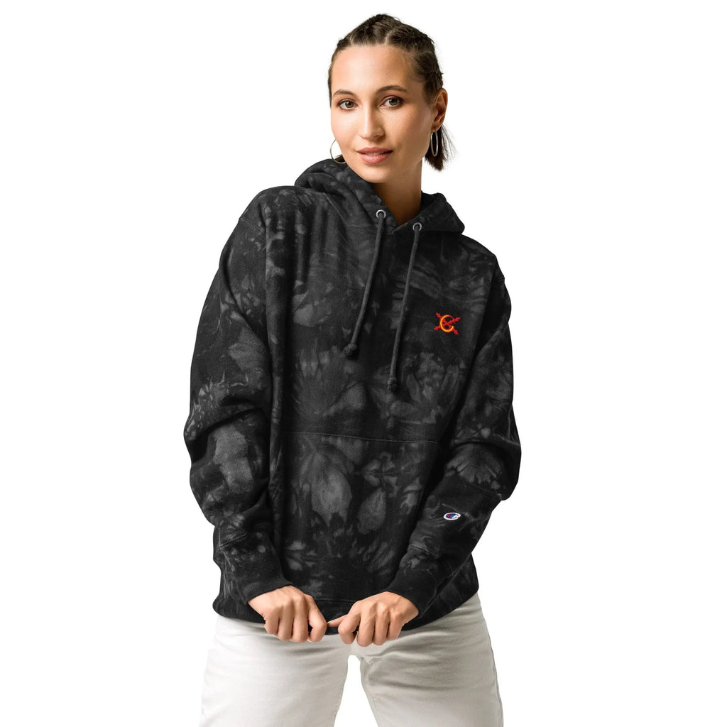 Comprar Sudadera Champion tie-dye unisex La Flamenca de Borgoña La Flamenca de Borgoña Bandera España