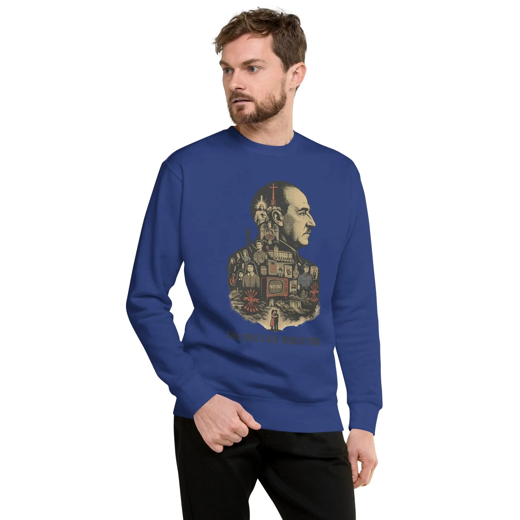Comprar Sudadera Franco - La época que cambió todo La Flamenca de Borgoña, Bandera de España, Cruz de Borgoña, Patricia Muñoz, VOX