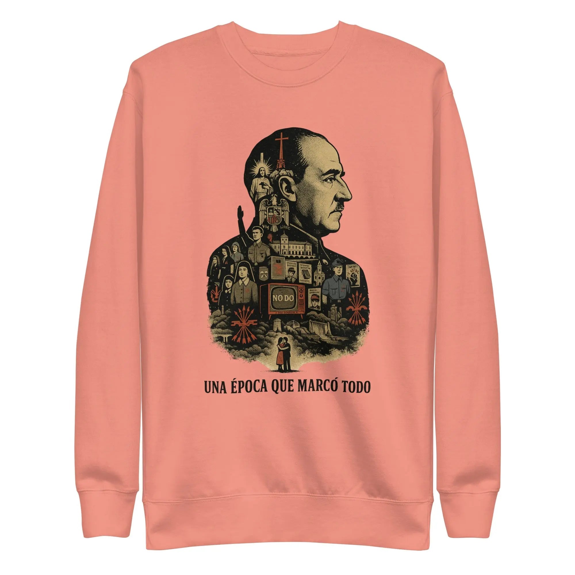 Comprar Sudadera Franco - La época que cambió todo La Flamenca de Borgoña, Bandera de España, Cruz de Borgoña, Patricia Muñoz, VOX