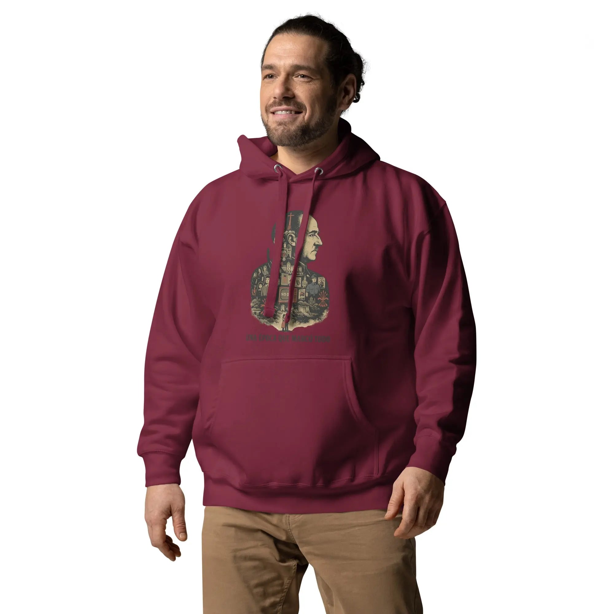 Comprar Sudadera Franco - La época que cambió todo La Flamenca de Borgoña, Bandera de España, Cruz de Borgoña, Patricia Muñoz, VOX