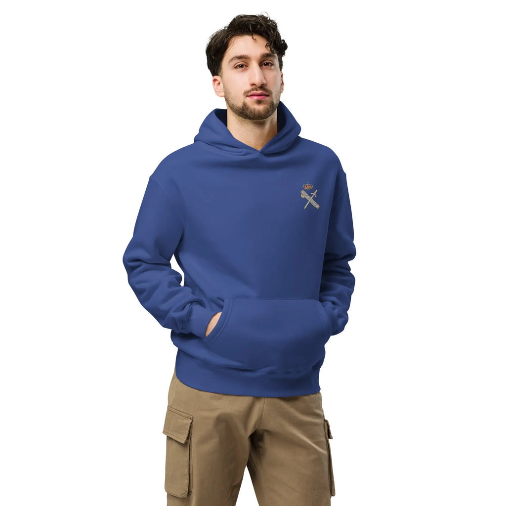 Comprar Sudadera Guardia Civil oversize unisex Bandera España La Flamenca de Borgoña Patricia Muñoz VOX