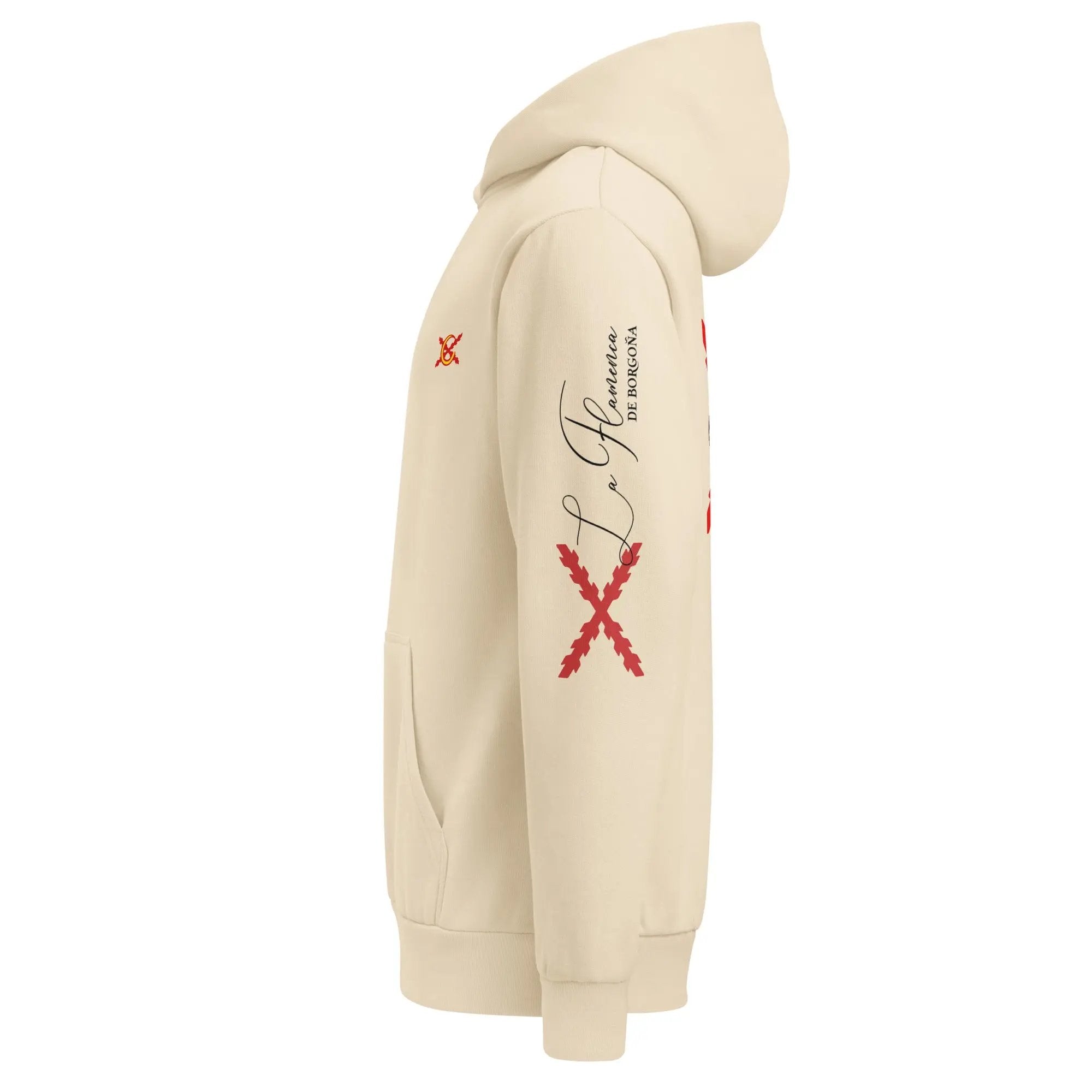 Comprar Sudadera Urban "Ser español es un Honor" La Flamenca de Borgoña Bandera España