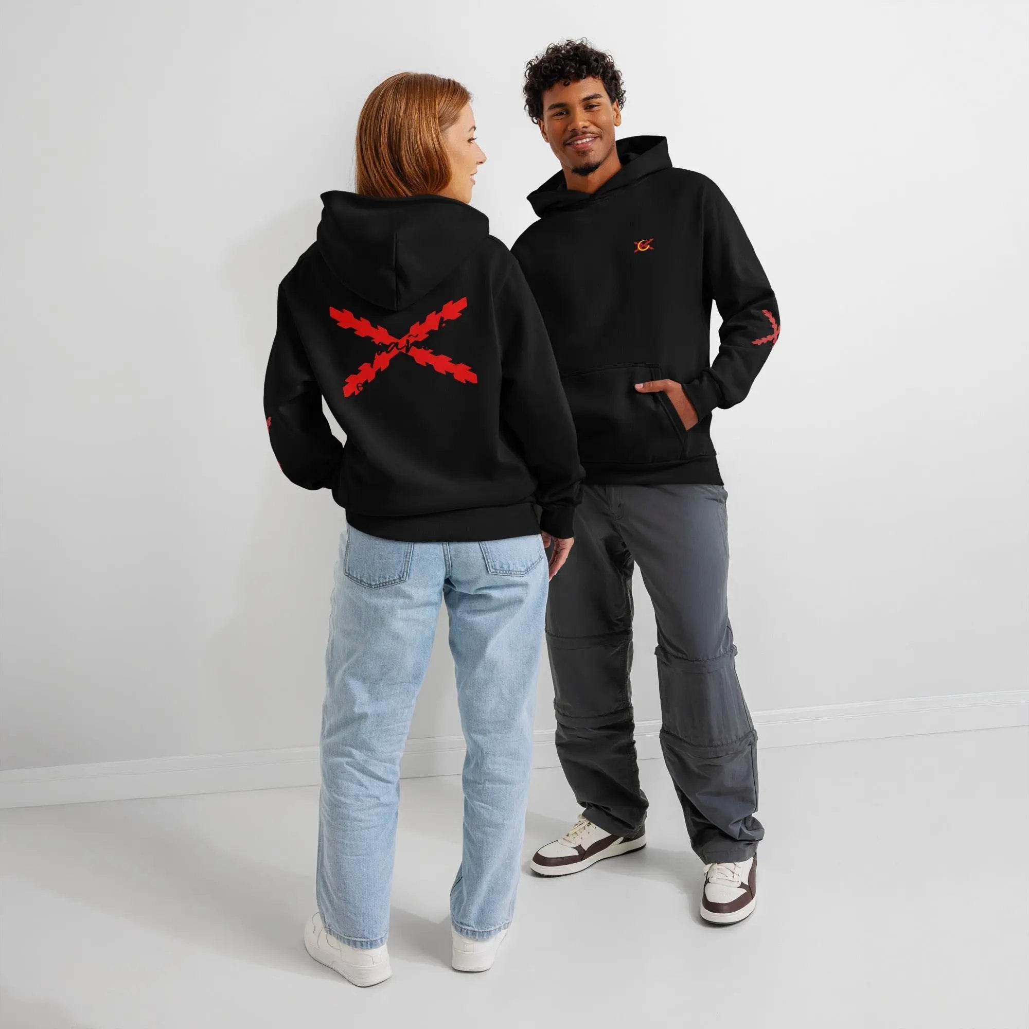 Comprar Sudadera Urban "Ser español es un Honor" La Flamenca de Borgoña Bandera España