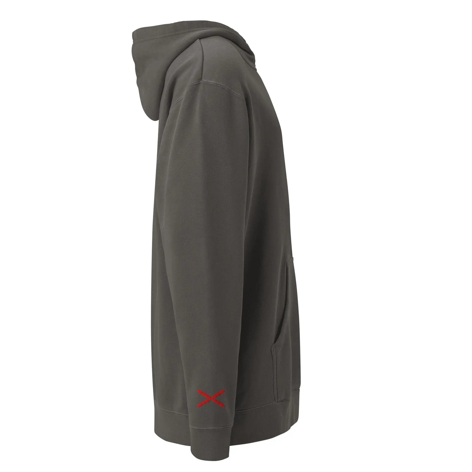 Comprar Sudadera con capucha teñida unisex Cruz de Borgoña La Flamenca de Borgoña Bandera España