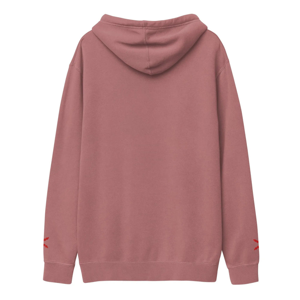 Comprar Sudadera con capucha teñida unisex Cruz de Borgoña La Flamenca de Borgoña Bandera España
