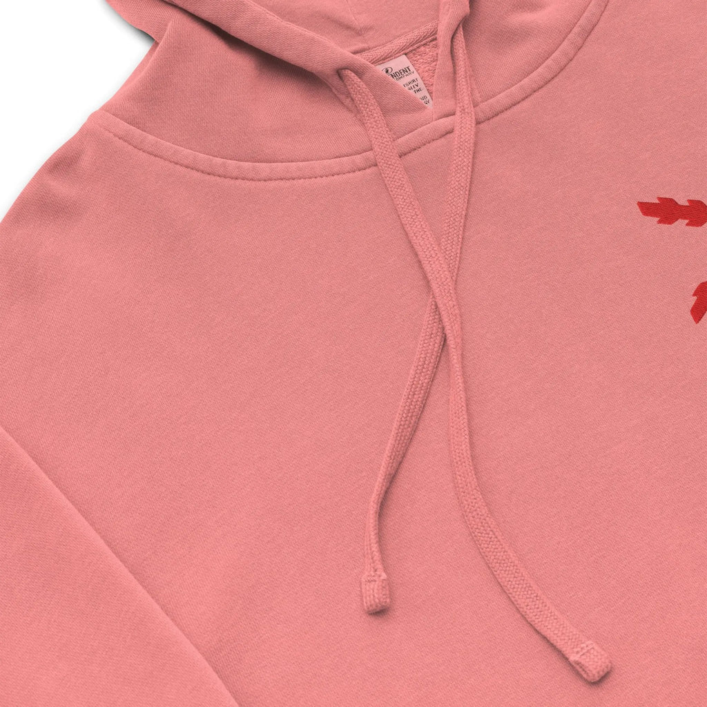 Comprar Sudadera con capucha teñida unisex Cruz de Borgoña La Flamenca de Borgoña Bandera España