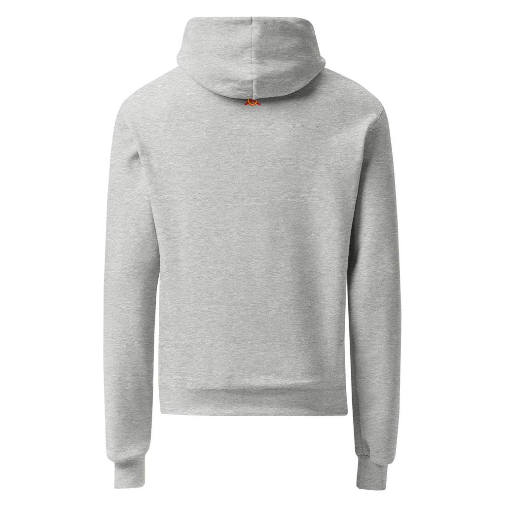 Comprar Sudadera con capucha unisex Champion Lo siento Amego, no tengo segarro Bandera España La Flamenca de Borgoña Patricia Muñoz VOX