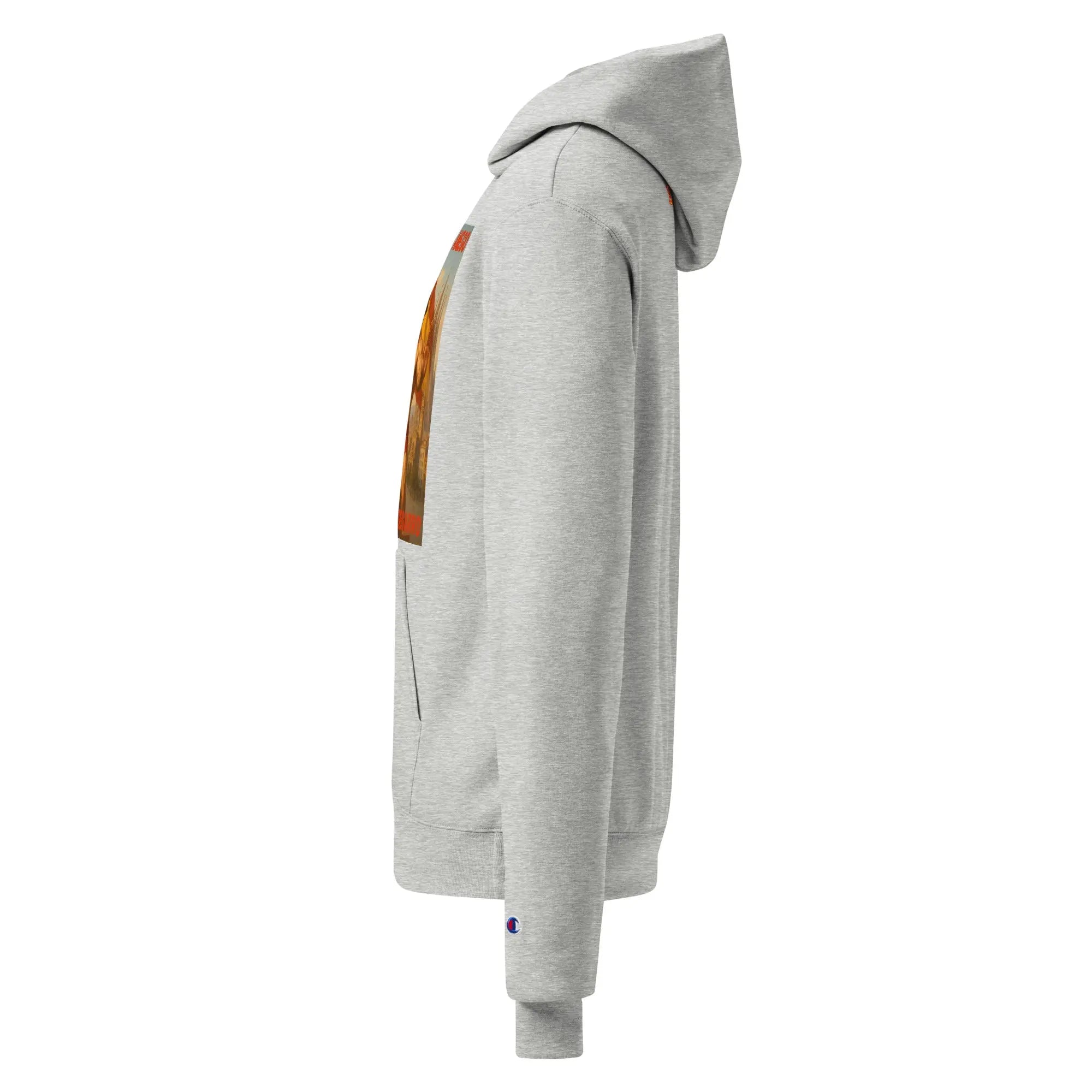 Comprar Sudadera con capucha unisex Champion Lo siento Amego, no tengo segarro Bandera España La Flamenca de Borgoña Patricia Muñoz VOX