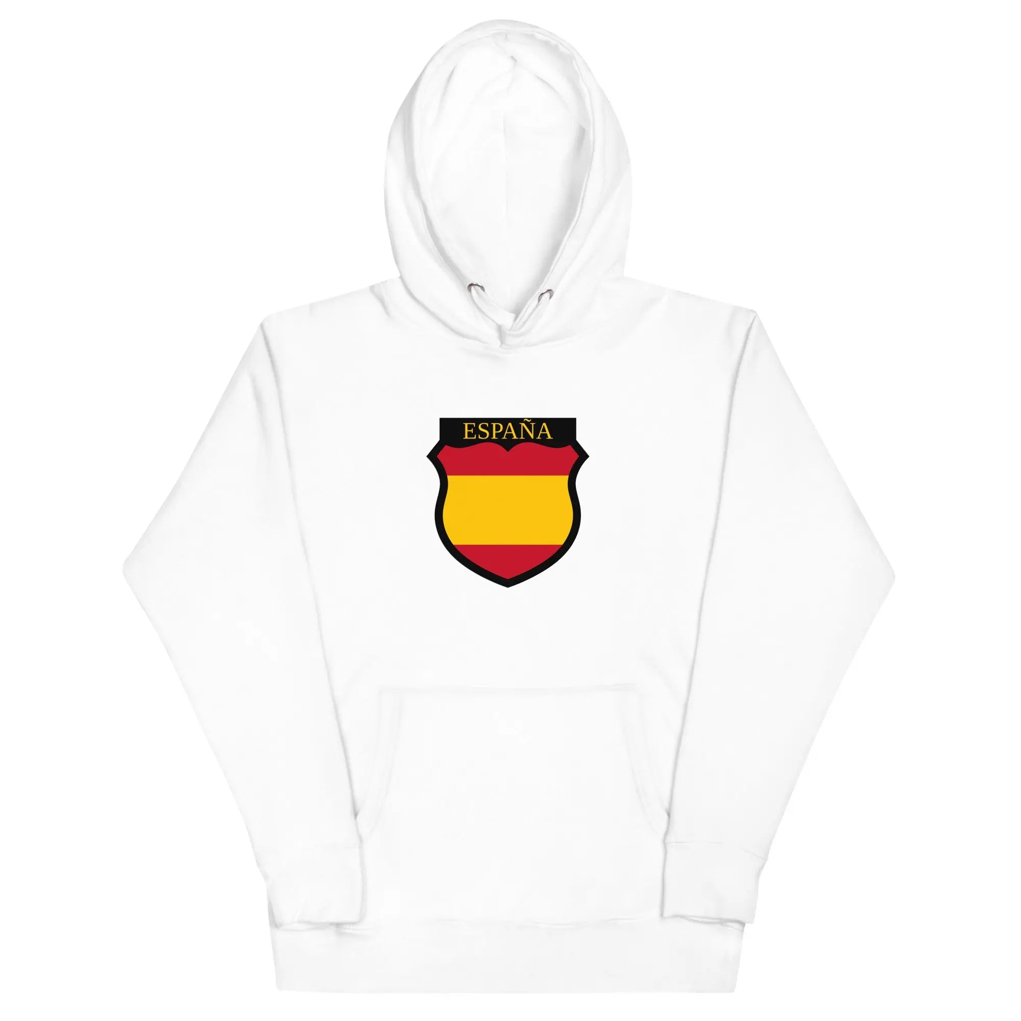 Comprar Sudadera con capucha unisex División Azul Bandera España La Flamenca de Borgoña Patricia Muñoz VOX