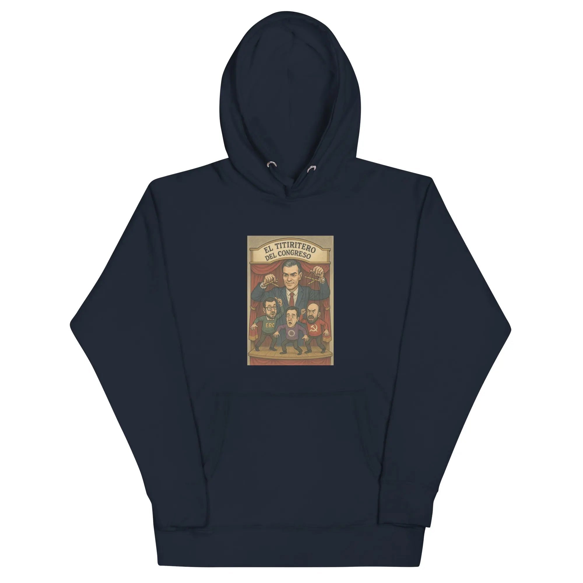 Comprar Sudadera con capucha unisex La Flamenca de Borgoña, Bandera de España, Cruz de Borgoña, Patricia Muñoz, VOX