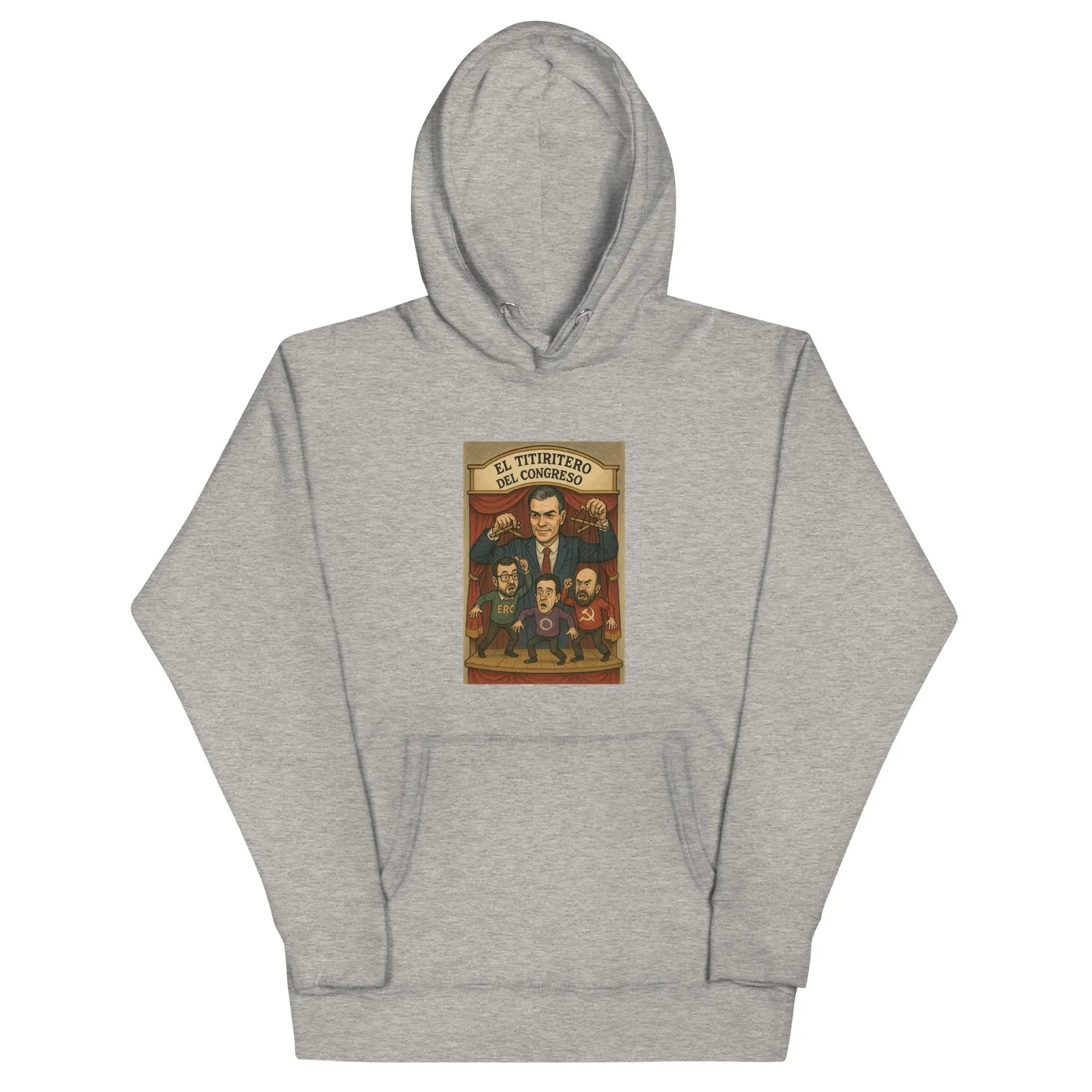 Comprar Sudadera con capucha unisex La Flamenca de Borgoña, Bandera de España, Cruz de Borgoña, Patricia Muñoz, VOX