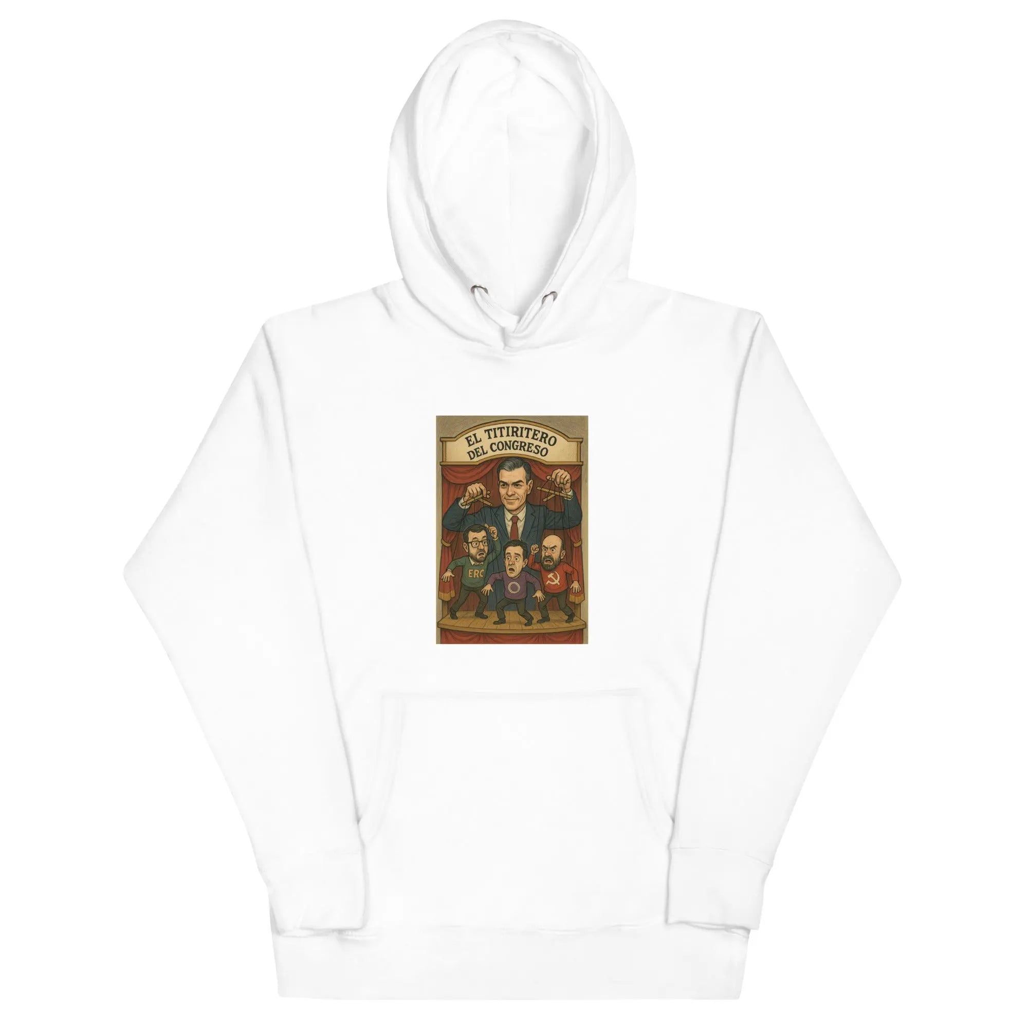 Comprar Sudadera con capucha unisex La Flamenca de Borgoña, Bandera de España, Cruz de Borgoña, Patricia Muñoz, VOX