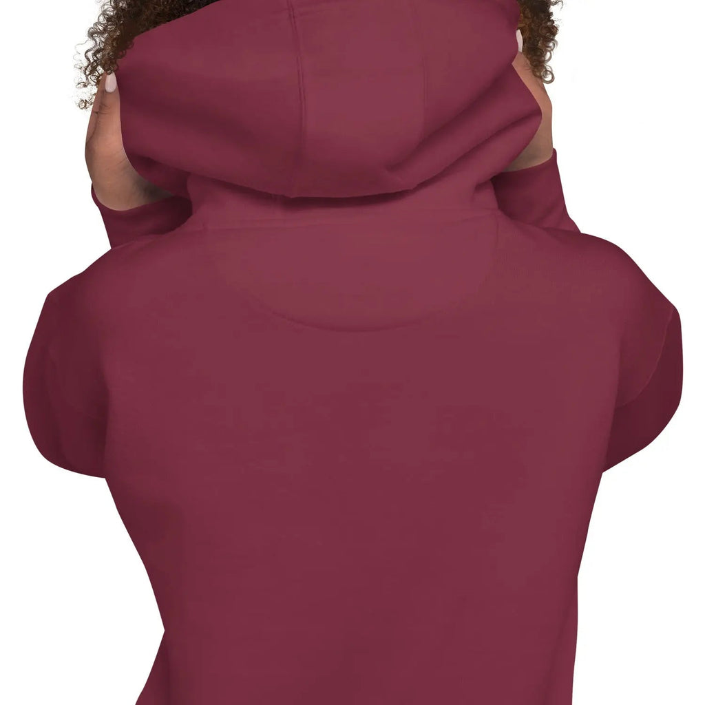 Comprar Sudadera con capucha unisex La Flamenca de Borgoña, Bandera de España, Cruz de Borgoña, Patricia Muñoz, VOX