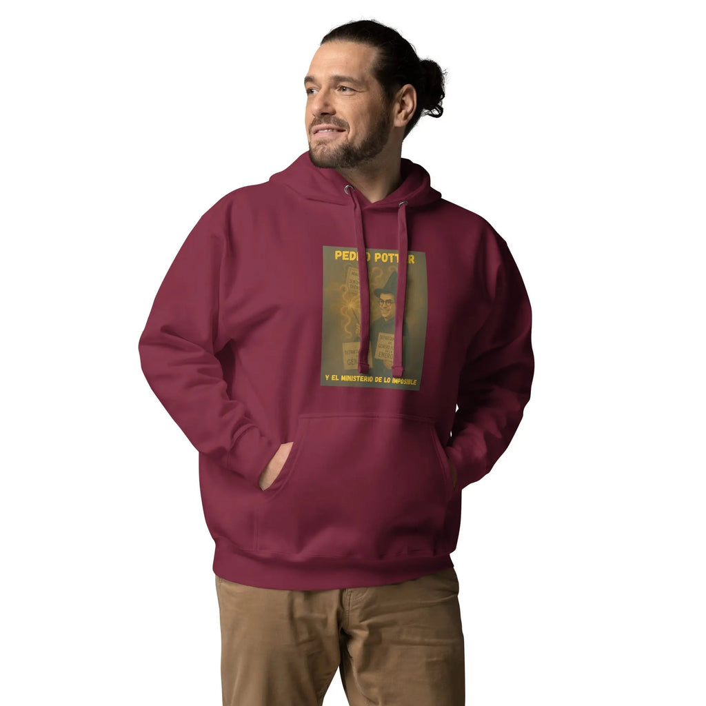 Comprar Sudadera "Pedro Potter y el Ministerio de lo imposible" Bandera España La Flamenca de Borgoña Patricia Muñoz VOX