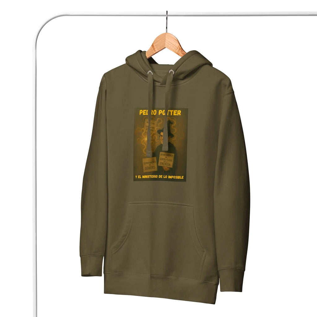 Comprar Sudadera "Pedro Potter y el Ministerio de lo imposible" Bandera España La Flamenca de Borgoña Patricia Muñoz VOX