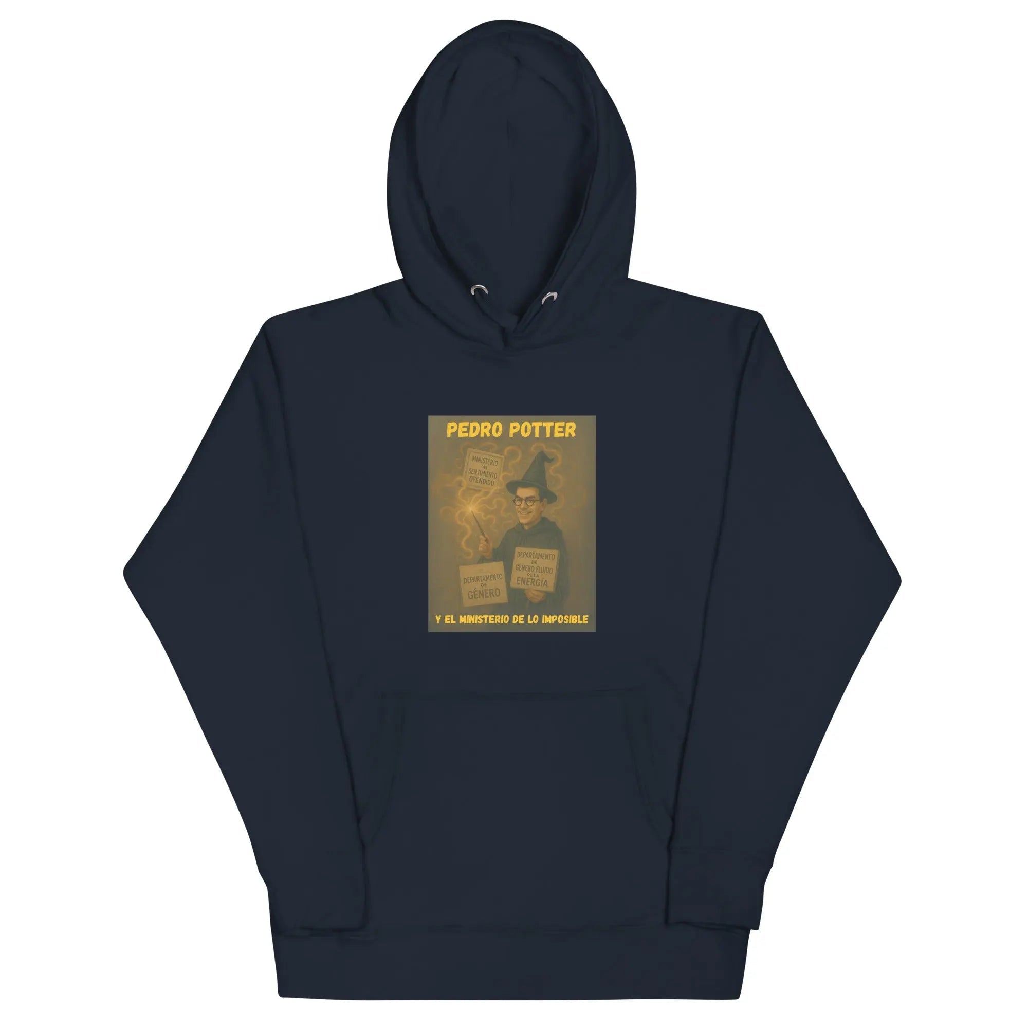 Comprar Sudadera "Pedro Potter y el Ministerio de lo imposible" Bandera España La Flamenca de Borgoña Patricia Muñoz VOX